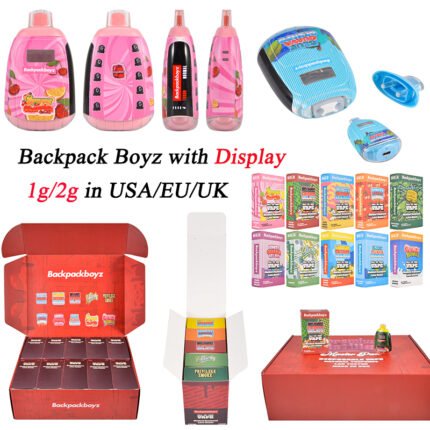 Backpack Boyz Disposable with Display 1G 2G Empty Vape Pen Wholesale in USA/EU