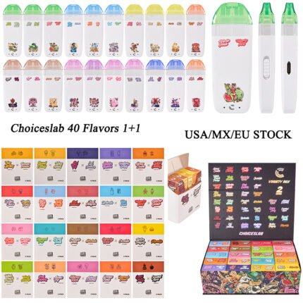 New Choiceslab 2G Disposable 2ML Empty Vapes 40 Flavors Wholesale