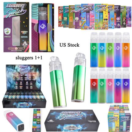 Sluggers Hit Disposable 2G 2ML Empty Vapes 20 Flavors Wholesale USA/EU